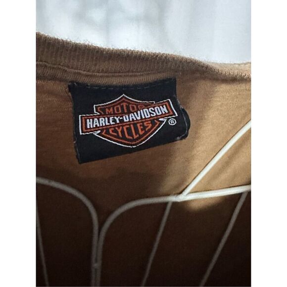 Vintage Harley Davidson Hampton Roads Yorktown Virginia VA T Shirt - Size Large - Picture 5 of 12